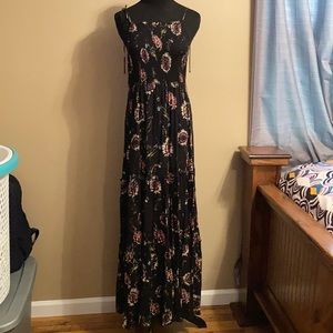 Free People intimately black maxi dress
